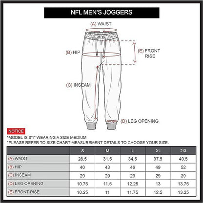 Ultra Game NFL New England Patriots Men's Basic Jogger|New England Patriots - UltraGameShop