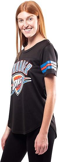 Ultra Game NBA Women's Oklahoma City Thunder Soft Mesh T-Shirt | Oklahoma City Thunder - UltraGameShop