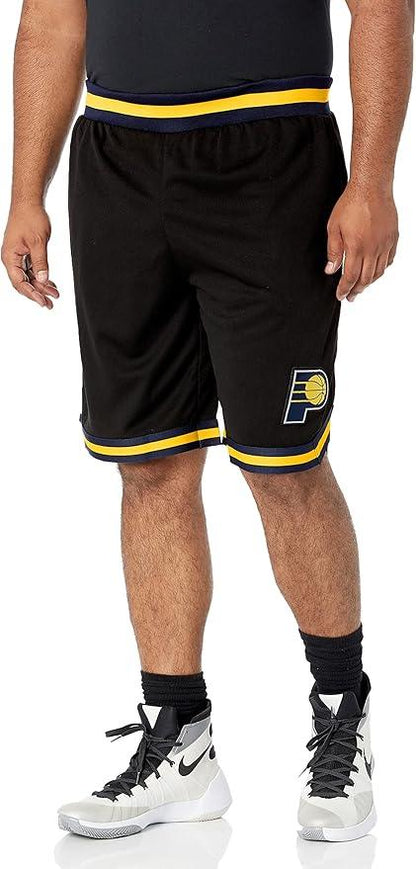 Ultra Game NBA Indiana Pacers Men's Active Knit Basketball Training Shorts|Indiana Pacers - UltraGameShop