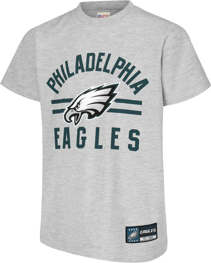 NFL Official Youth Super Soft 2 Pack T-Shirt Set|Philadelphia Eagles