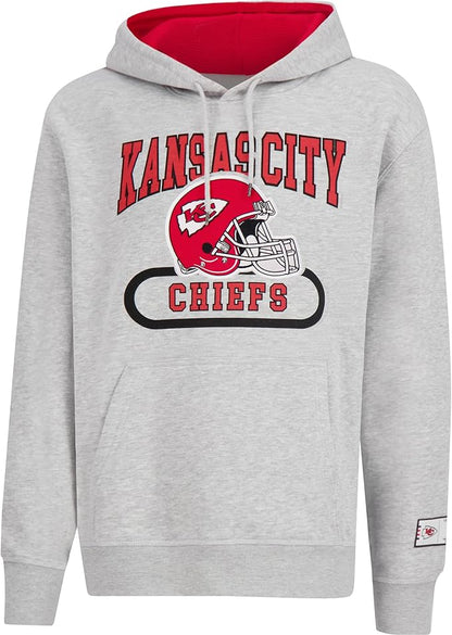 NFL Official Adults Unisex Super Soft Beast Mode Hoodie Sweatshirt|Kansas City Chiefs