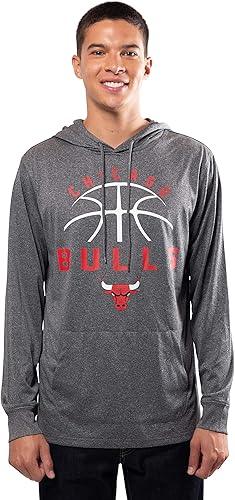 Ultra Game NBA Chicago Bulls Men’s Super Soft Lightweight Pullover Hoodie Sweatshirt|Chicago Bulls - UltraGameShop