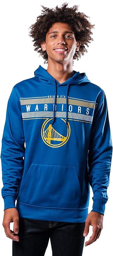 Ultra Game NBA Golden State Warriors Men's Fleece Hoodie Pullover Sweatshirt Poly Midtown |Golden State Warriors - UltraGameShop