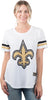 NFL New Orleans Saints Women's Varsity Stripe Tee|New Orleans Saints
