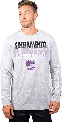 Ultra Game NBA Sacramento Kings Men's Super Soft Supreme Long Sleeve T-Shirt|Sacramento Kings - UltraGameShop