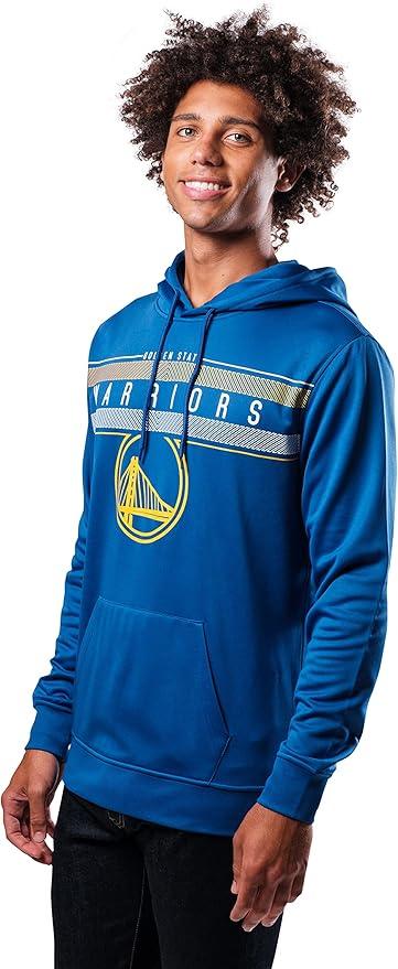 Ultra Game NBA Golden State Warriors Men's Fleece Hoodie Pullover Sweatshirt Poly Midtown |Golden State Warriors - UltraGameShop