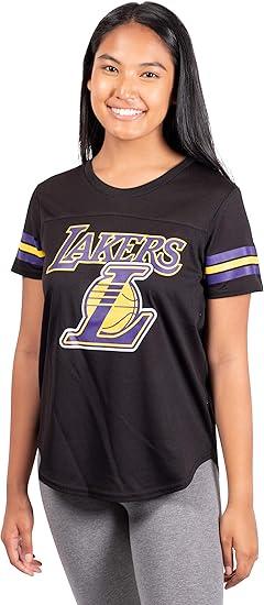 Ultra Game NBA Women's Los Angeles Lakers Soft Mesh T-Shirt | Los Angeles Lakers - UltraGameShop