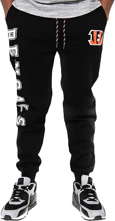 Ultra Game NFL Cincinnati Bengals Men's Basic Jogger|Cincinnati Bengals - UltraGameShop