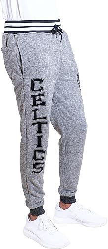 Ultra Game NBA Boston Celtics Official Men's Super Soft Game Day Jogger Sweatpants|Boston Celtics - UltraGameShop