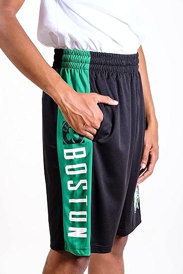 Ultra Game NBA Boston Celtics Men's Active Soft Workout Basketball Training Shorts|Boston Celtics - UltraGameShop