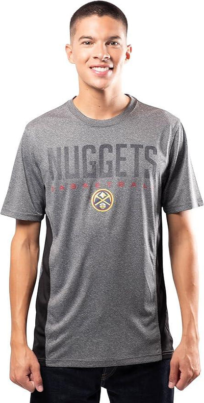 Ultra Game NBA Denver Nuggets Men’s Super Soft Supreme T-Shirt|Denver Nuggets - UltraGameShop