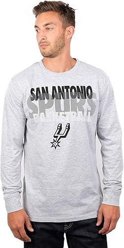 Ultra Game NBA San Antonio Spurs Men's Super Soft Supreme Long Sleeve T-Shirt|San Antonio Spurs - UltraGameShop