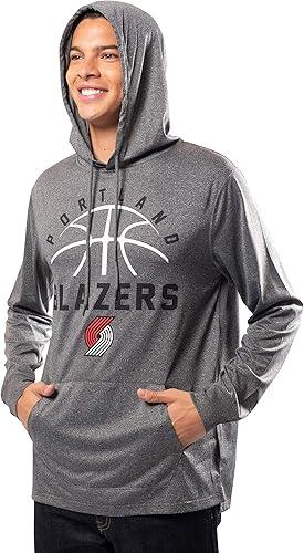 Ultra Game NBA Portland Trail Blazers Men’s Super Soft Lightweight Pullover Hoodie Sweatshirt|Portland Trail Blazers - UltraGameShop