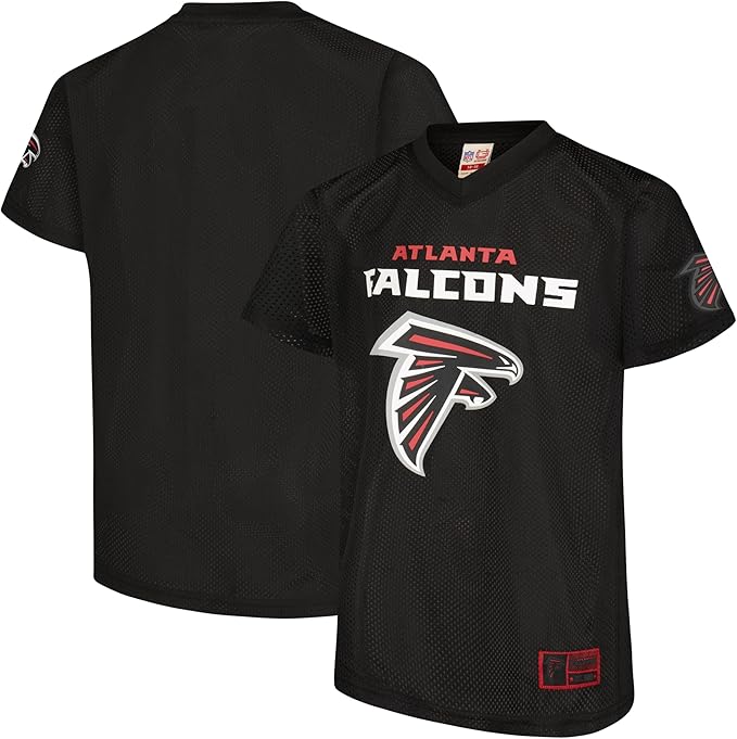 Ultra Game Youth NFL Official Super Soft Supreme Jersey Shirt|Atlanta Falcons