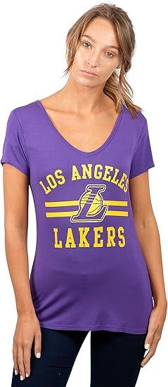 Ultra Game NBA Los Angeles Lakers Nuggets Relaxed Short Sleeve T-Shirt | Los Angeles Lakers - UltraGameShop