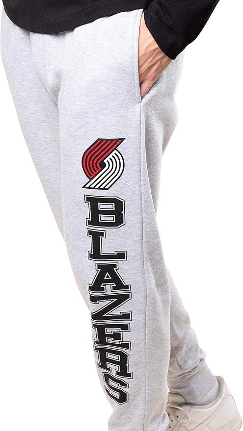 Ultra Game NBA Portland Trail Blazers Men's Super Soft Game Day Jogger Sweatpants|Portland Trail Blazers - UltraGameShop