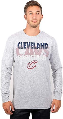 Ultra Game NBA Cleveland Cavaliers Men's Super Soft Supreme Long Sleeve T-Shirt|Cleveland Cavaliers - UltraGameShop