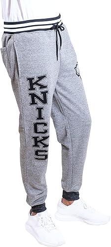 Ultra Game NBA New York Knicks Official Men's Super Soft Game Day Jogger Sweatpants|New York Knicks - UltraGameShop