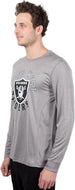 Ultra Game NFL Las Vegas Raiders Mens Long Sleeve Crew Neck Tee Shirt|Las Vegas Raiders