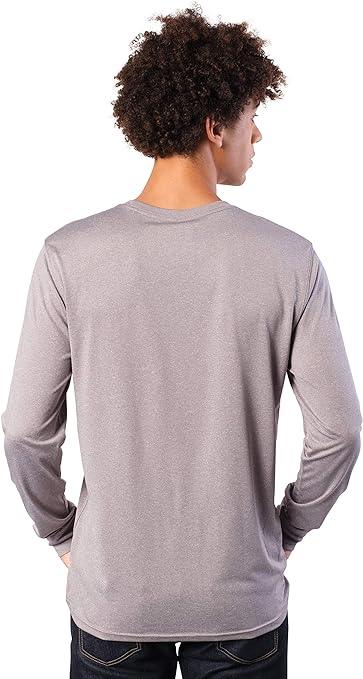 Ultra Game NFL Baltimore Ravens Mens Active Quick Dry Long Sleeve T-Shirt|Baltimore Ravens - UltraGameShop