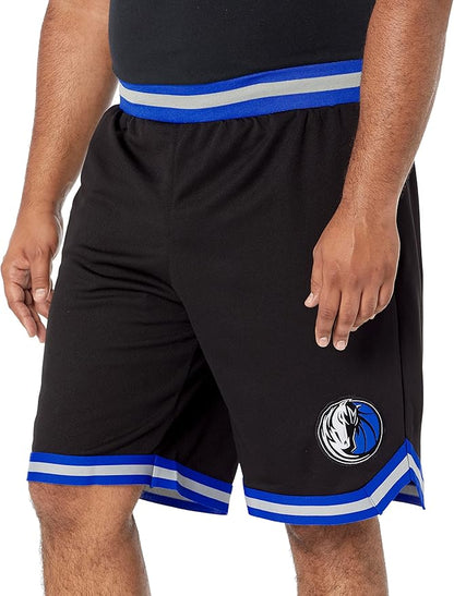 Ultra Game NBA Dallas Mavericks Men's Active Knit Basketball Training Shorts|Dallas Mavericks - UltraGameShop