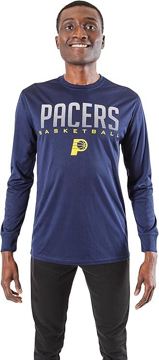 Ultra Game NBA Indiana Pacers Men's Super Soft Game Day Long Sleeve T-Shirt |Indiana Pacers - UltraGameShop