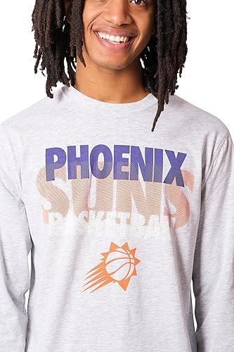 Ultra Game NBA Phoenix Suns Men's Super Soft Supreme Long Sleeve T-Shirt|Phoenix Suns - UltraGameShop