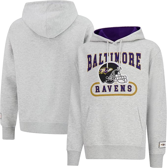 Ultra Game NFL Official Adults Unisex Super Soft Beast Mode Hoodie Sweatshirt, Baltimore Ravens|Baltimore Ravens