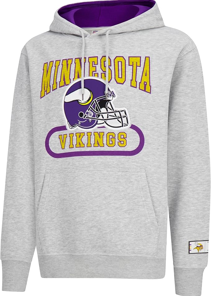 Ultra Game NFL Official Adults Unisex Super Soft Beast Mode Hoodie Sweatshirt, Minnesota Vikings|Minnesota Vikings