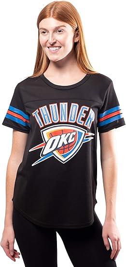 Ultra Game NBA Women's Oklahoma City Thunder Soft Mesh T-Shirt | Oklahoma City Thunder - UltraGameShop