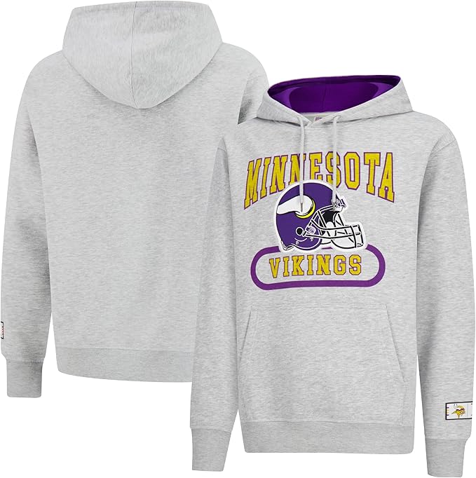 Ultra Game NFL Official Adults Unisex Super Soft Beast Mode Hoodie Sweatshirt, Minnesota Vikings|Minnesota Vikings