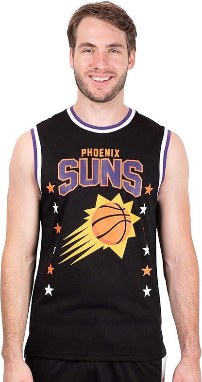 Ultra Game NBA Phoenix Suns Men's Sleeveless Mesh Tank Top Muscle T-Shirt|Phoenix Suns - UltraGameShop