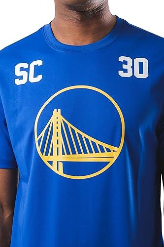 Ultra Game NBA Golden State Warriors - Stephen Curry Men's Players Quick Dry Active T-Shirt|Golden State Warriors - Stephen Curry - UltraGameShop