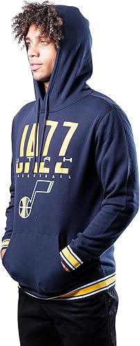 Ultra Game Men's NBA Utah Jazz Focused Pullover Fleece Hoodie Sweatshirt|Utah Jazz - UltraGameShop