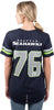 NFL Seattle Seahawks Women's Varsity Stripe Tee|Seattle Seahawks
