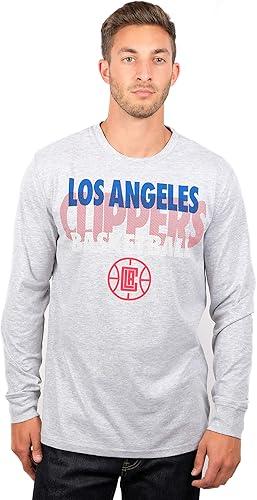 Ultra Game NBA Los Angeles Clippers Men's Super Soft Supreme Long Sleeve T-Shirt|Los Angeles Clippers - UltraGameShop