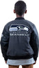 Ultra Game NFL Seattle Seahawks Youth Classic Varsity Coaches Jacket|Seattle Seahawks