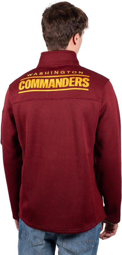 Ultra Game NFL Washington Commanders Mens Ultimate Quarterc|Washington Commanders - UltraGameShop