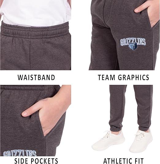 Ultra Game NBA Memphis Grizzlies Boys Extra Soft Jogger Sweatpants|Memphis Grizzlies - UltraGameShop