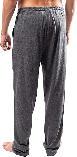Ultra Game Men's NBA Official Sleepwear Super Soft Pajama Loungewear Pants, Portland Trail Blazers, Heather Charcoal 23|Portland Trail Blazers