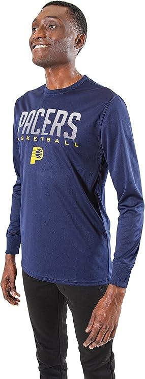 Ultra Game NBA Indiana Pacers Men's Super Soft Game Day Long Sleeve T-Shirt |Indiana Pacers - UltraGameShop