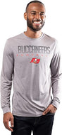 Ultra Game NFL Tampa Bay Buccaneers Mens Active Quick Dry Long Sleeve T-Shirt|Tampa Bay Buccaneers