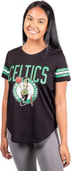 Ultra Game NBA Women's Boston Celtics Soft Mesh T-Shirt | Boston Celtics - UltraGameShop