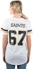 NFL New Orleans Saints Women's Varsity Stripe Tee|New Orleans Saints
