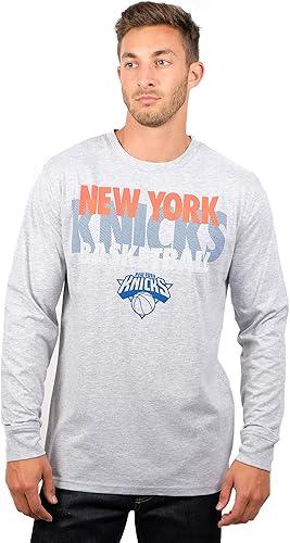 Ultra Game NBA New York Knicks Men's Super Soft Supreme Long Sleeve T-Shirt|New York Knicks - UltraGameShop