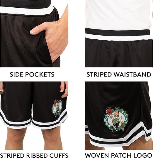 Ultra Game NBA Boston Celtics Official Men's Supreme Active Basketball Training Shorts|Boston Celtics - UltraGameShop