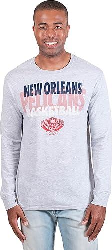 Ultra Game NBA New Orleans Pelicans Men's Super Soft Supreme Long Sleeve T-Shirt|New Orleans Pelicans - UltraGameShop