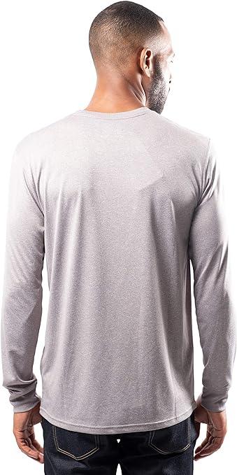 Ultra Game NFL New Orleans Saints Mens Active Quick Dry Long Sleeve T-Shirt|New Orleans Saints - UltraGameShop