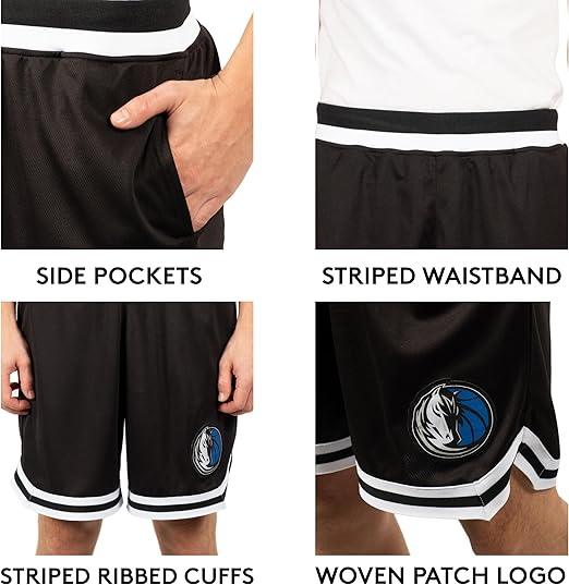 Ultra Game NBA Dallas Mavericks Official Men's Supreme Active Basketball Training Shorts|Dallas Mavericks - UltraGameShop