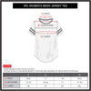 Ultra Game NFL Chicago Bears Womens Soft Mesh Jersey Varsity Tee Shirt|Chicago Bears - UltraGameShop